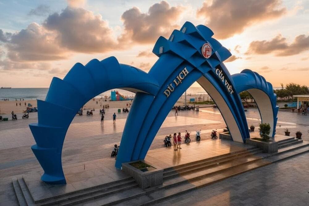 Biển Cửa Việt mang vẻ hoang sơ, thích hợp cho chuyến nghỉ dưỡng